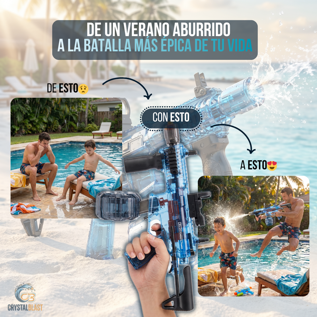 KING ARP9-La pistola de agua más PRO del verano